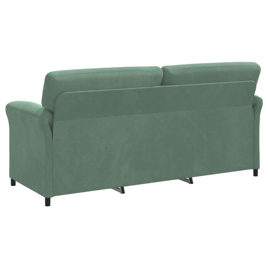 3 Seater Sofa Sea Green 198 x 83 x 95 cm Velvet