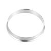 uxcell Hub Centric Ring Aluminum Alloy Car Hub Center Ring Wheel Replacement Boressor Spacer Silver Tone 4pcs 58.1mm-57.1mm