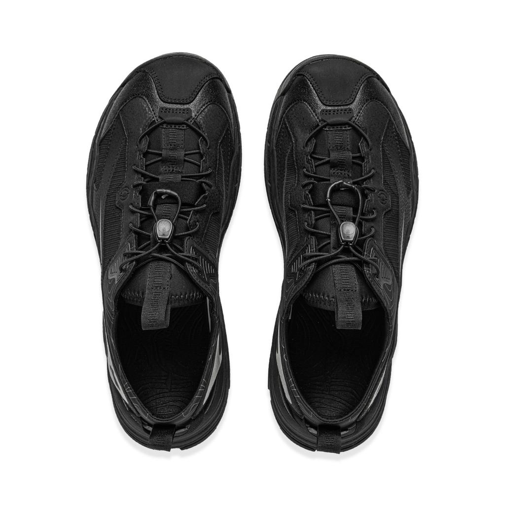 LiNing Slip Resistant Breathable River Trekking Shoes Unisex Black