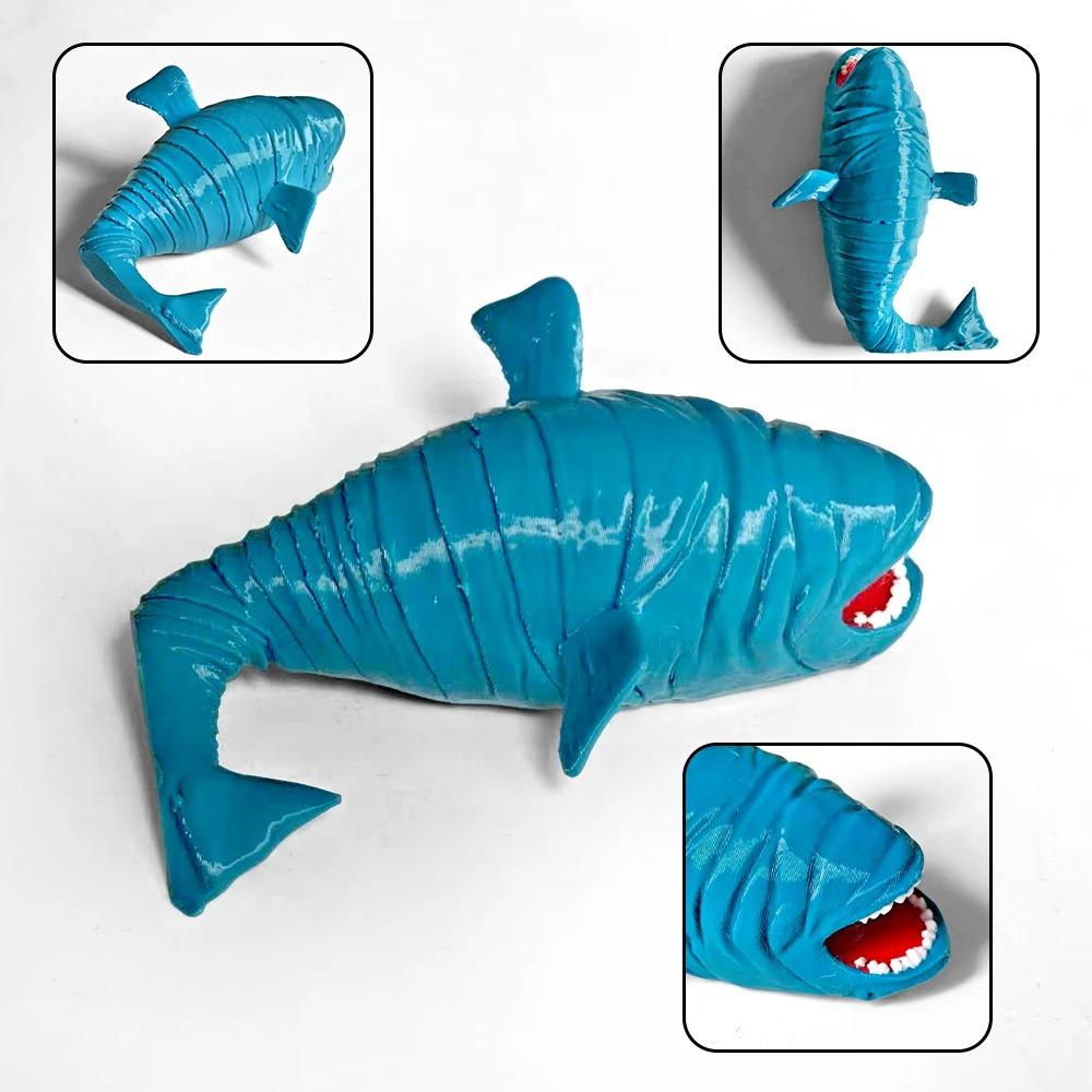 2026 Bloop Zeeeter Gran Maja 3D Geprint Subnautica Actiefiguur Model Creatief Speelgoed voor Verjaardag Kerst Verzamelaarscadeau
