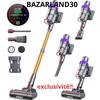 Draadloze stofzuiger - BAZARLAND30 - VC80 - 500W - 48KPA - Autonomie 55 minuten
