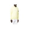 STONE ISLAND Fw22 Unifarbener Pullover mit Kängurutasche und Logo Sweatshirt Herren Sweatshirt Zitronengelb 771564120-V0031