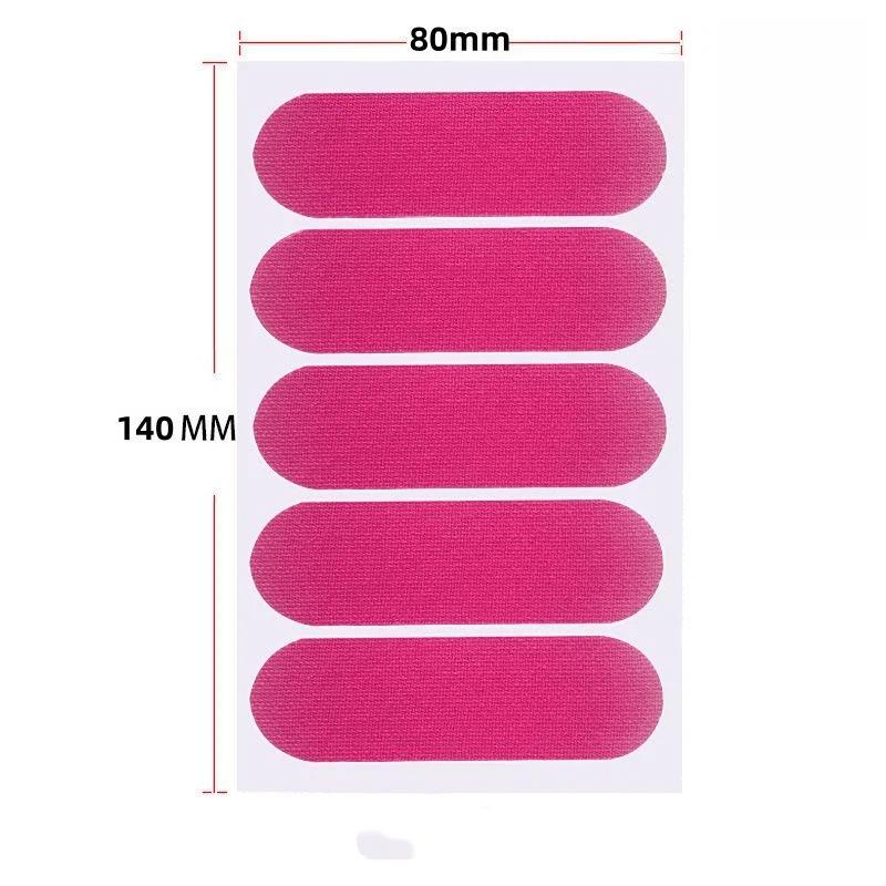 10Pcs Lightweight Elastic Finger Protector Tape Non-slip Bowling Thumb Wrap Support Pads for Portable Travel Sports Carry