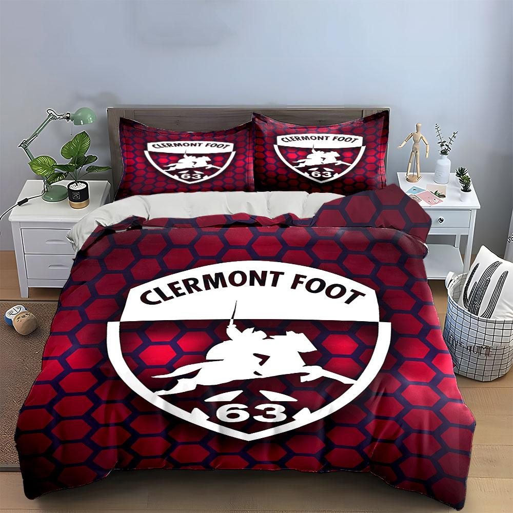 "Clermont Foot 63 Bedding Set" Bedding Duvet Cover Set Duvet Cover Pillowcases  (1 * Duvet Cover 2 * Pillowcases, without duvet insert)