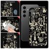 Floral Pattern Case For Samsung Galaxy S26 S25 Ultra S24 S23 S22 Plus S21 FE A15 A16 A17 A35 A36 A54 A55 A56 5G Soft Cover