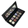 Twelve-colored Wolf Moon Color Eyeshadow, High-gloss Brightening Pearlescent Burst Matte Aegyo Sal Grooming Powder Plate