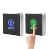 Door Touch Exit Release Unlock Button Switch Panel LED Light for Door Access Control System