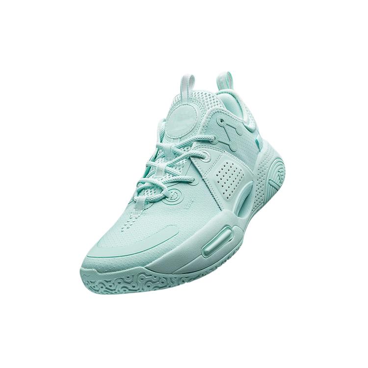 New LINING All City 9 V1.5 Basketball Shoes Men Low Top Water Wave Green