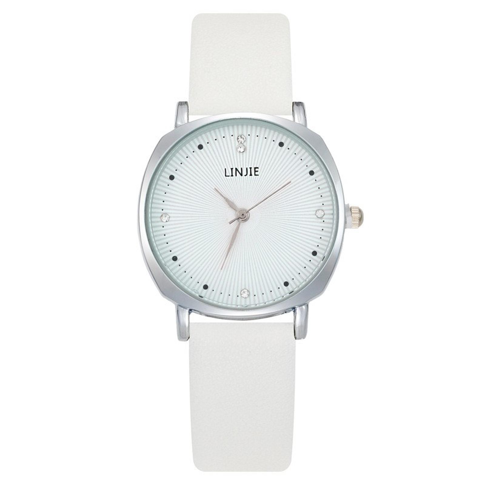 

Women Fashion Leather Watch One Size белый