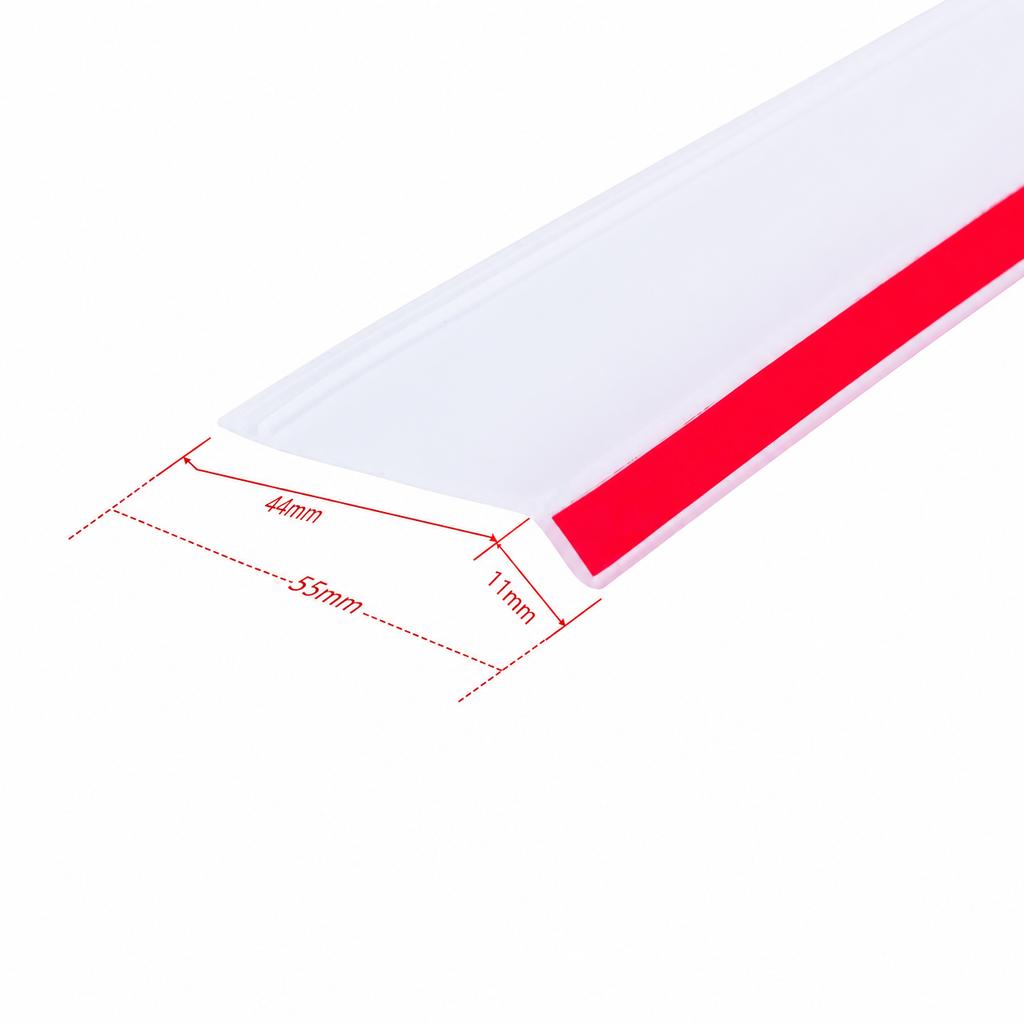Xiaomi 1M Bendable Door Rain Drip Guard Self-adhesive Flexible Rubber Tilted Style Over Door and Window Drip Cap Rain Black Transparent