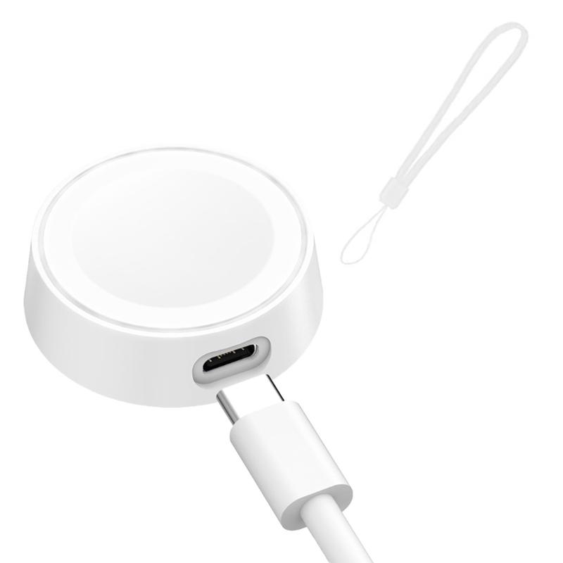 New Portable for Samsung Watch 7 Wireless Magnetic Charger Type C Port Dock Charging for Galaxy Watch 7 6 5 4 3 Universal Ultra