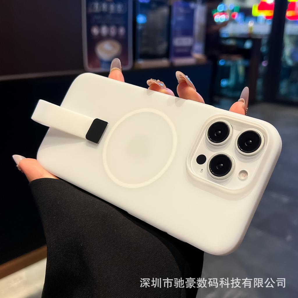 Applicable to iPhone17promax jelly liquid silicone mobile phone case Apple 16 creative lanyard 15 all-inclusive anti-drop