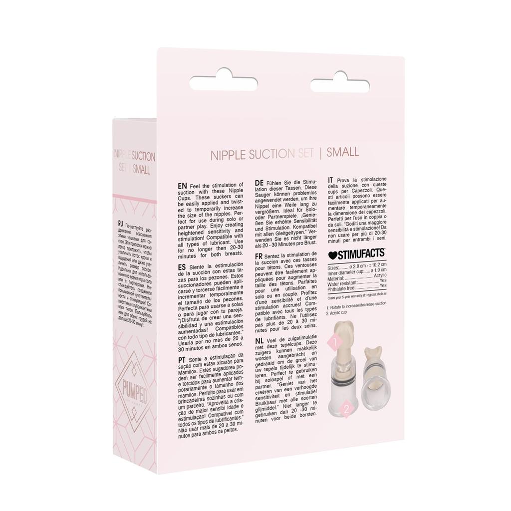 Nipple Suction Set - Small - Pumped by shots