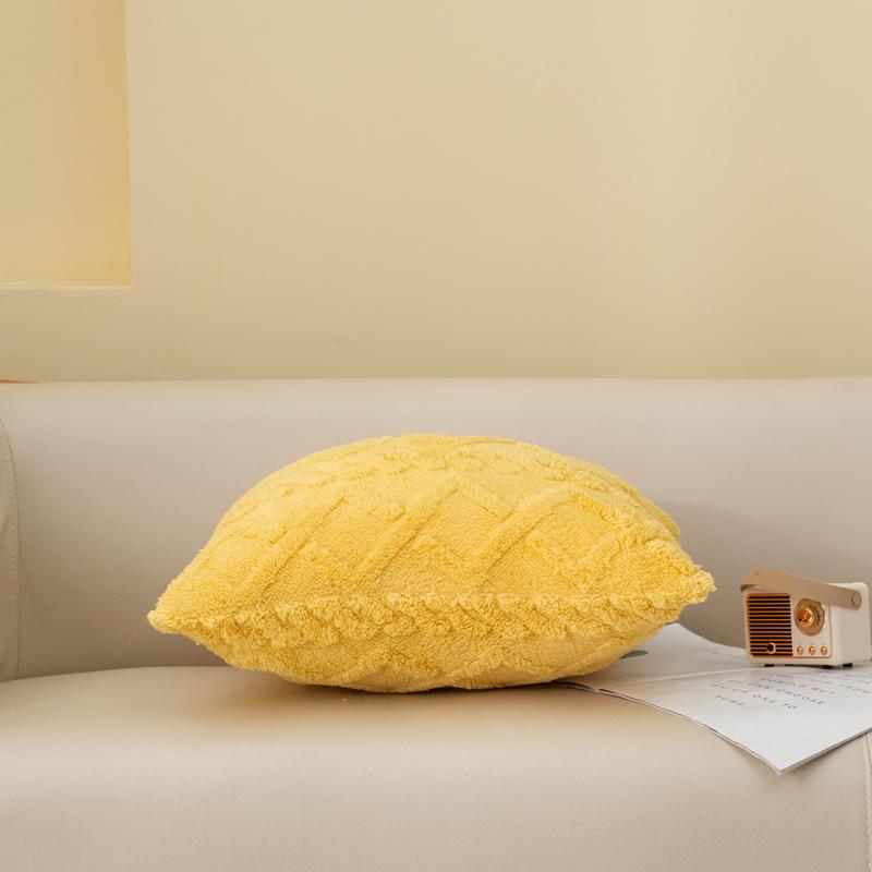 Cushion pillow cover 1PCS living room sofa plush pillow nap pillow bedroom headboard pillow bay window cushion