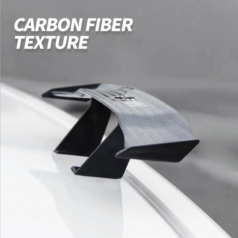 Mini Spoiler 3D Rear Trunk Wing Boot Lip Spoiler Stickers For MINI One Cooper JCW Countryman Clubman Cabrio Paceman Coupe