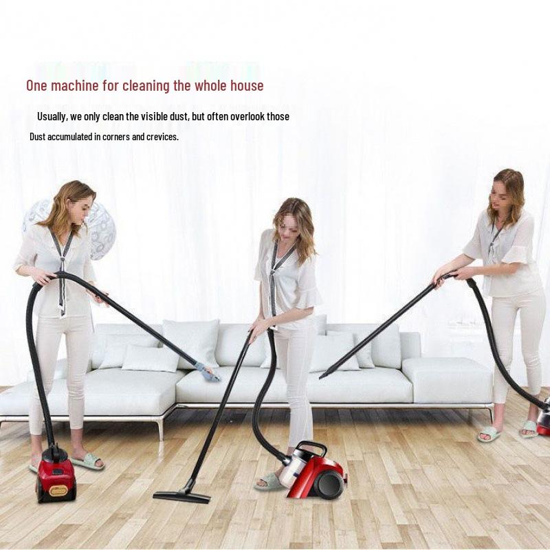 High-Power Handheld Wet/Dry Vacuum with Automatic Dust Mite Removal for Indoor Use