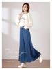 2026 Spring/Autumn High Waist European Chic Wide Leg Jeans for Women - Slimming, Loose Fit Trousers