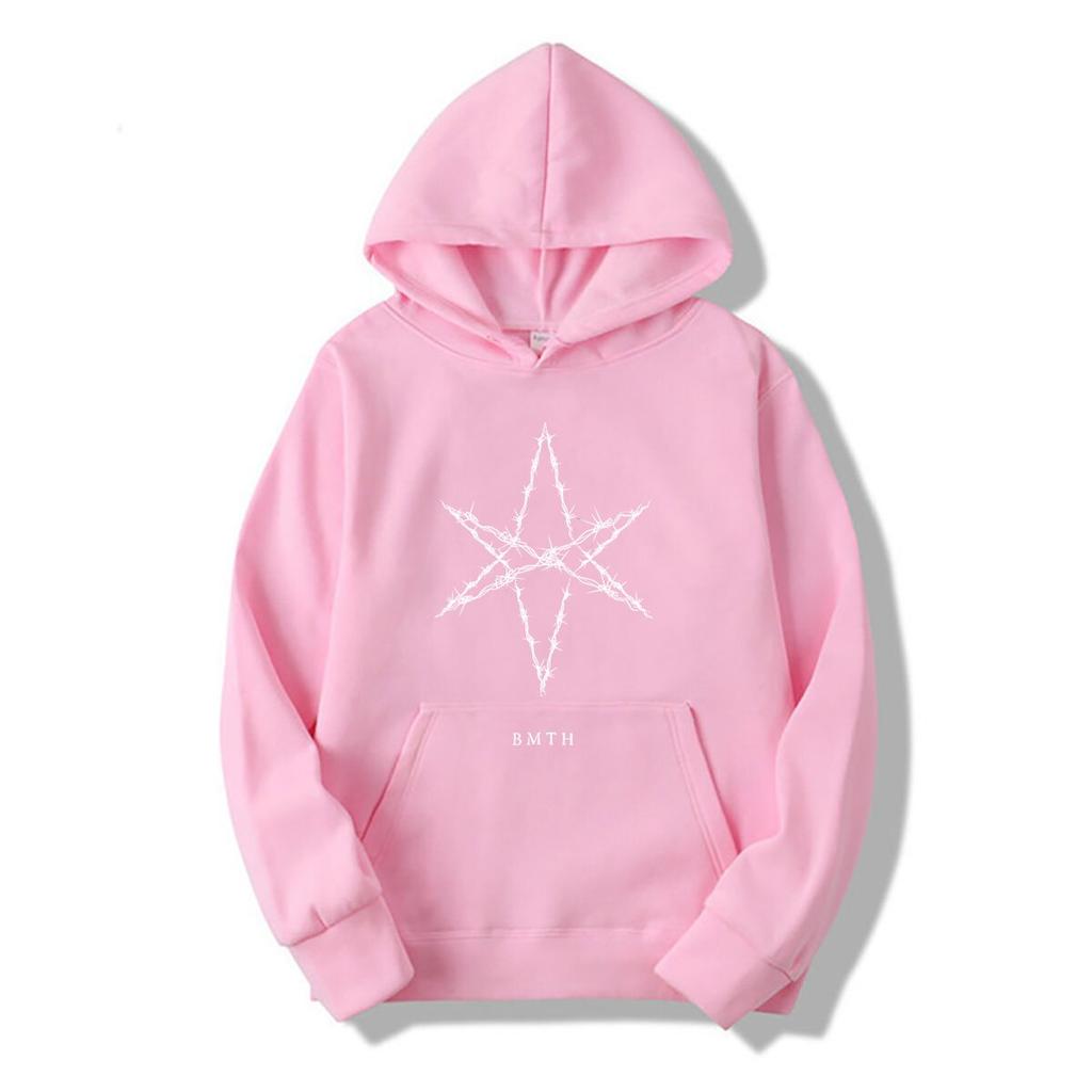 Men Bring Me The Horizons hoodies Music Band The Star Cute Gift Top Tees Summer Retro hoodies O Neck Harajuku hoodies