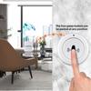 Power Wireless Doorbell with Adjustable Sound Level Long Distances Signal Elegant Designs for Household Use