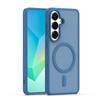 Mag Matt Case For Samsung Galaxy A16 4G / A16 5G / A17 4G / A17 5G Dark Blue Big Hole