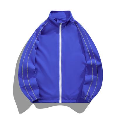 Giacca Sportiva da Uomo e Donna Primavera e Autunno Sottile da Esterno Casual Antivento Giacca da Lavoro Larga con Collo Rialzato Giacca da Baseball