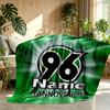 Custom Name Personalized Hannover 96 Football Print Blanket, Home Decor, Bedroom, Sofa, Camping, Couch, Gifts for Birthday ChristmasEnthusiasts