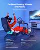 Racing Wheel Stand, Heavy-Duty Integrated Simulator Cockpit Steering Stand, Fit Logitech G25,G27,G29,G920,G923, Thrustmaster T300RS,TX