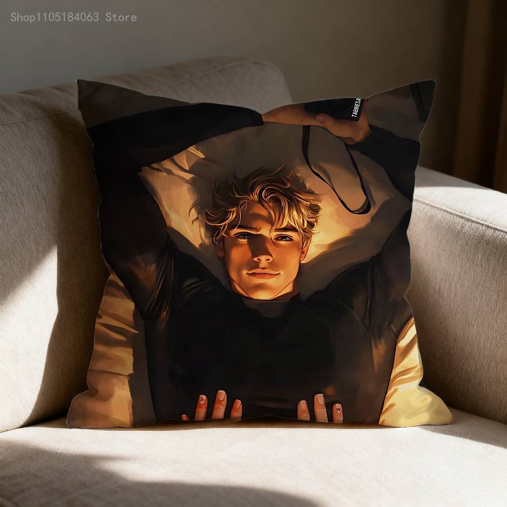 Аарон Уорнер S-Разрушь меня Наволочка Для Декора Дивана Автомобиля Офиса Комнаты Принт Наволочка Украшения и Защита 12x12Inch