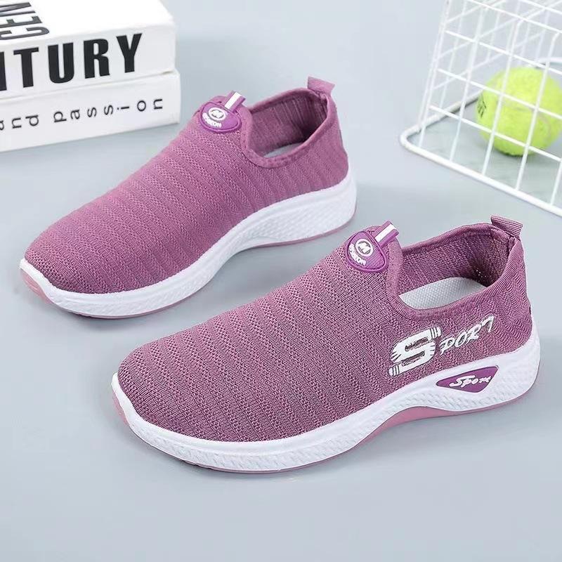 New old ******* s**t-soled walking shoes ****** and summer new casual sports shoes one-pedal mother shoes