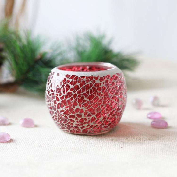 Heat Resistant Glass Wedding Candle Holders With Art Candlestick For Tabletop Decoration