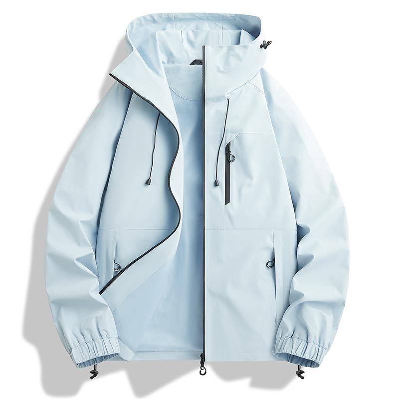 

Новая весенне-осенняя однотонная куртка для мужчин и женщин, свободная, универсальная, повседневная куртка с капюшоном для нейтральных пар M