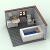 City House Building Blocks Toys For Children Boys Girl Diy Gifts Moc Bricks Bedroom Living Room Furniture Model Toy Gifts