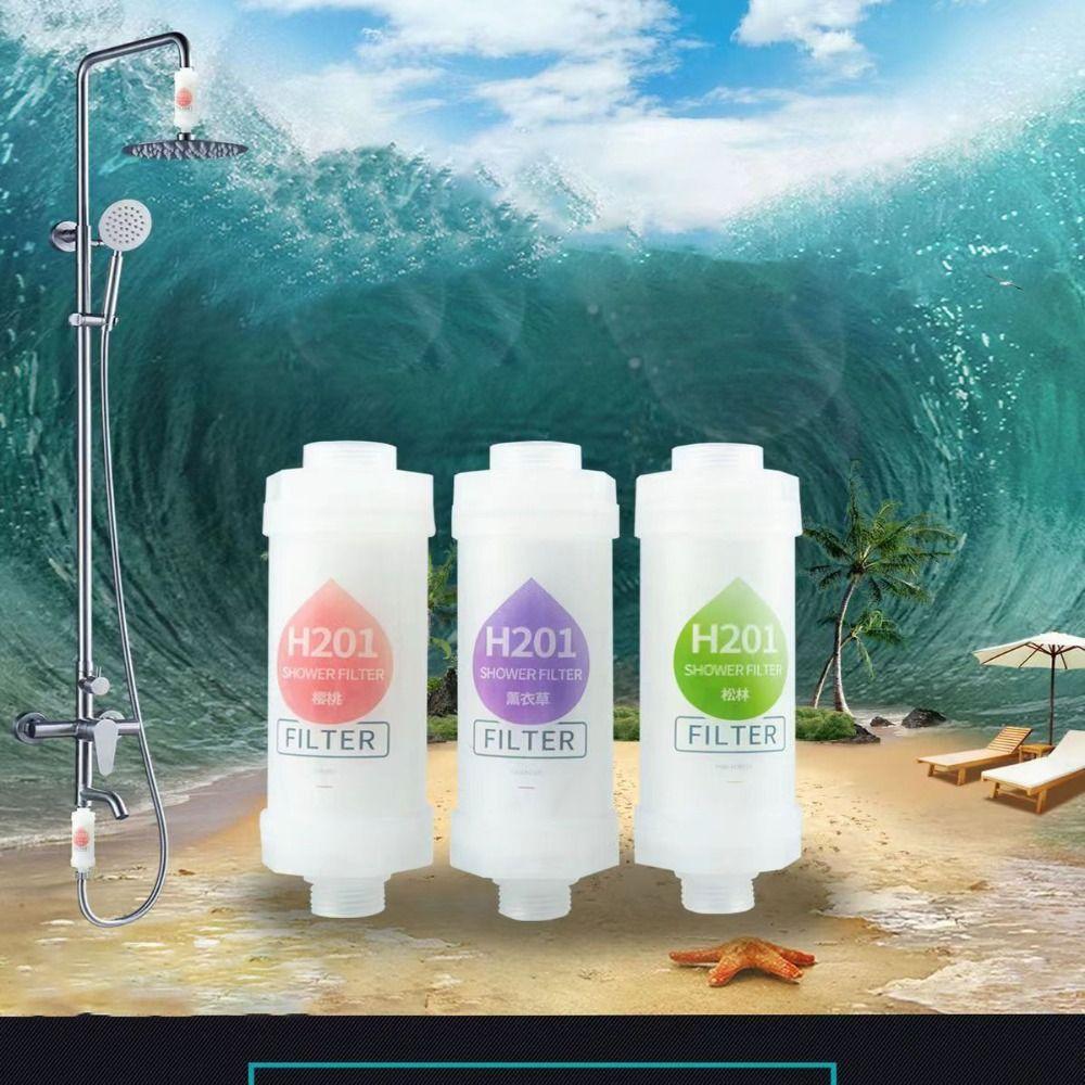 Dechlorination Shower Head Filter Lavender Shower Purifier Rose Shower Scented