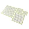 4pcs Acrylic Quilting Ruler Quadrate Grid Lines Double Color Clear Ironing Ruler for Cutting Fabric