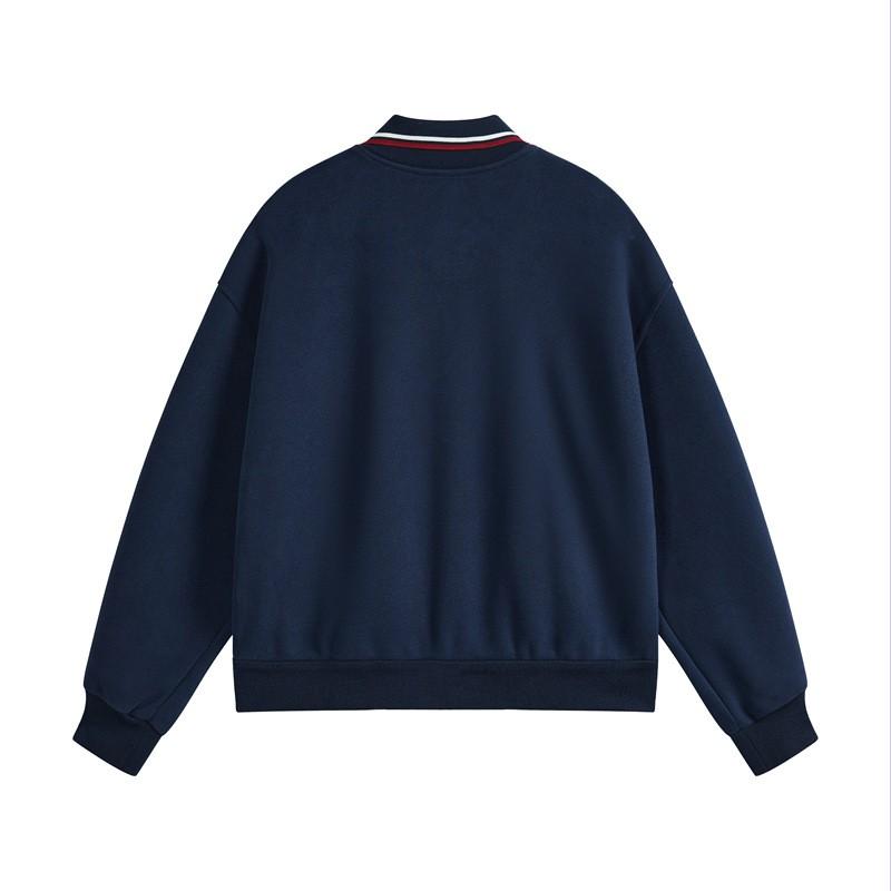 Unisex Oversized Cotton Hoodie Jacket Casual Zip-Up Outerwear Teens Adults
