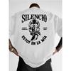 Men's Cotton T-Shirt with Trendy Summer Prints - Round Neck Tee Suitable for Streetwear, Daily Wear & Gifts - Summer Essential Casual Top for Men