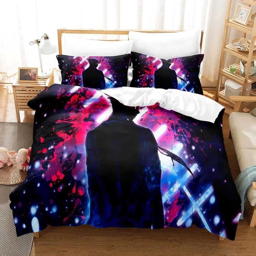 3D Cartoons Jujutsu Kaisen Kento Nanami Bedding Set Single Twin Full Queen King Size Bed Set Adult Kid Bedroom Duvet Cover Sets