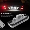 Durable-LED License Plate Light Lamp Error Free For Benz Mercedes W203 5D W211 R171 W219