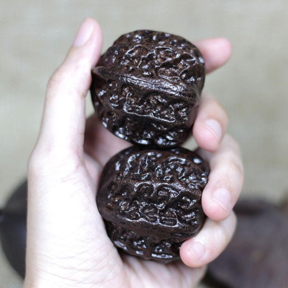 Agarwood Wooden Hand Massage Ball Walnut Agarwood Fitness Balls Wooden Durian Ball  Massage