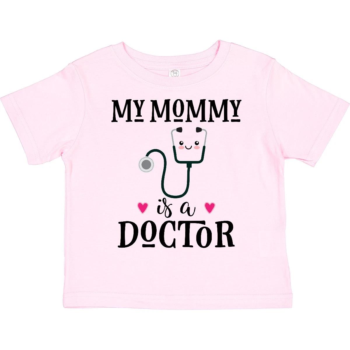 

Inktastic Mommy Is A Doctor Baby Gift Toddler T-Shirt Physician Girls Kids Child 150