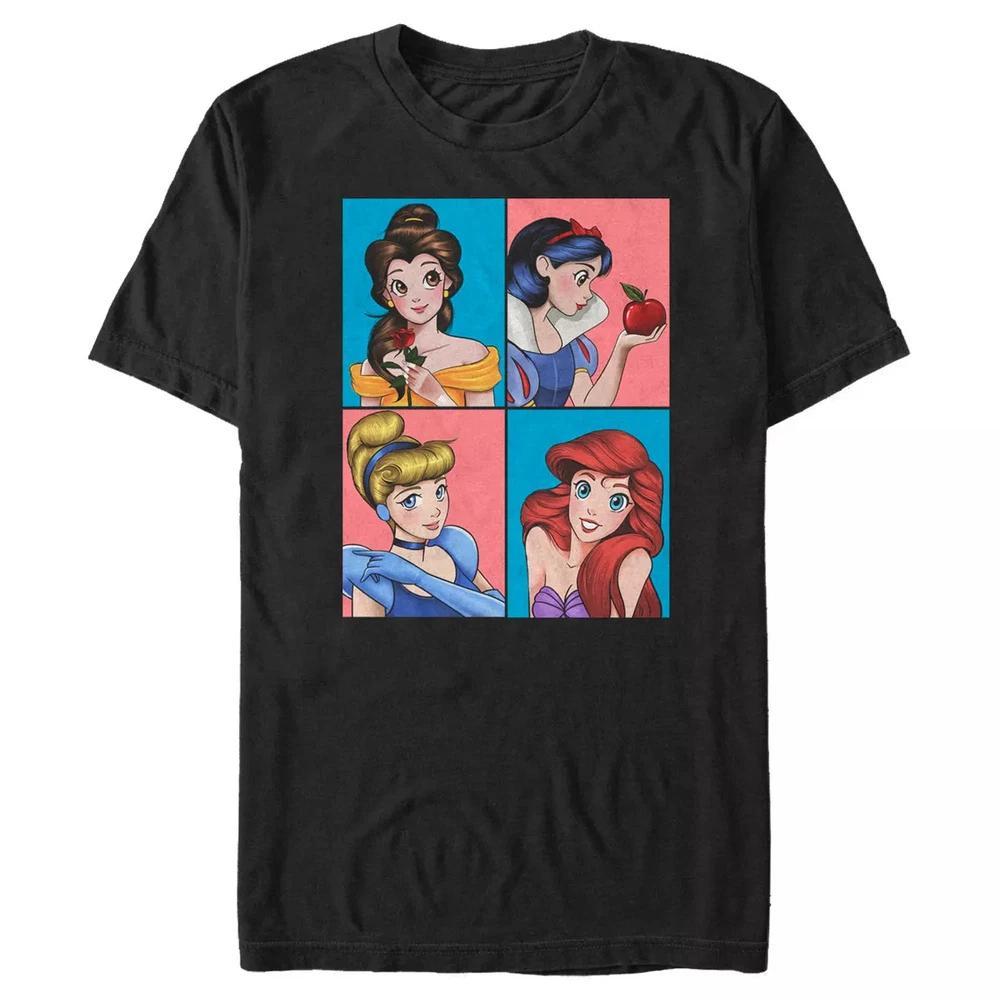 Animated Princess Squares TShirt Unisex S