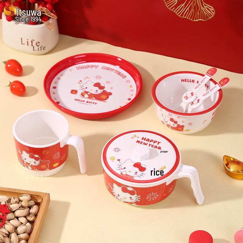 Sanrio Cartoon Melamine Kids Spoon Set