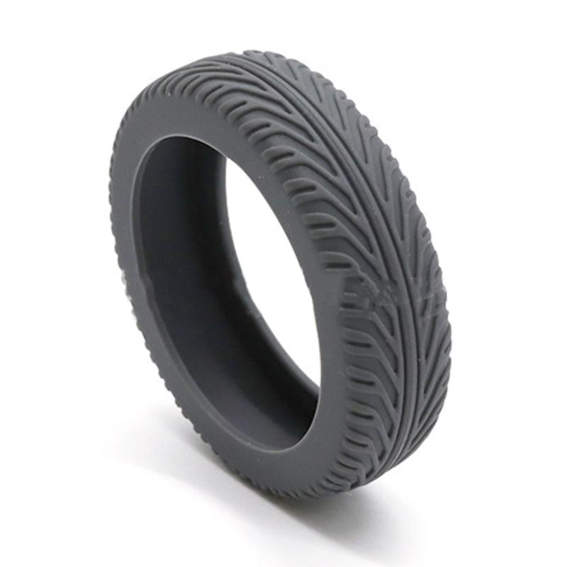 8Pcs Travel Suitcase Wheel Protector Cover Silicone Quiet Casters Cover Reduce Rolling Noise Travel Accessory S
