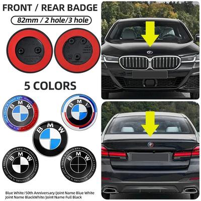 1pcs 82mm Car Hood Front Bonnet Badge Emblem Logo for E36 E64 E85 E60 F10 F30 F82 F20 Z4 X3 X5 X6 51767288752 51147057794