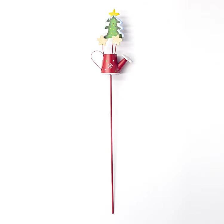 

Металлические украшения, подвески, цветочные композиции, домашние праздничные украшения, цветочные композиции, мини-цветочные горшки, рождественские напольные украшения 28x5.5cm