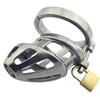 Stainless Steel Male Chastity Device Virginity Lock