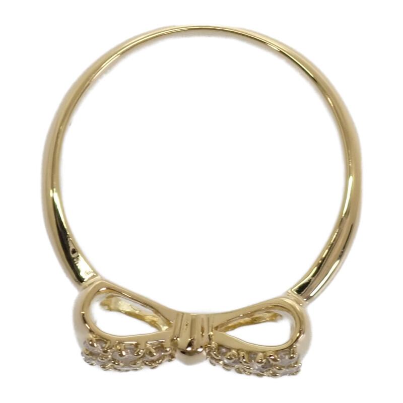 no brand  #11(JP Size) ring K18 yellow gold Women