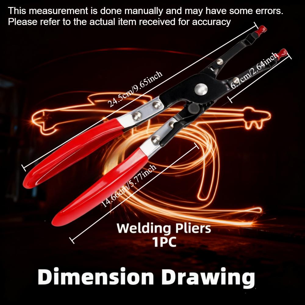 

Metal car welding pliers, steel wire welding pliers, multifunctional wire welding clamp picking auxiliary tools, car maintenance