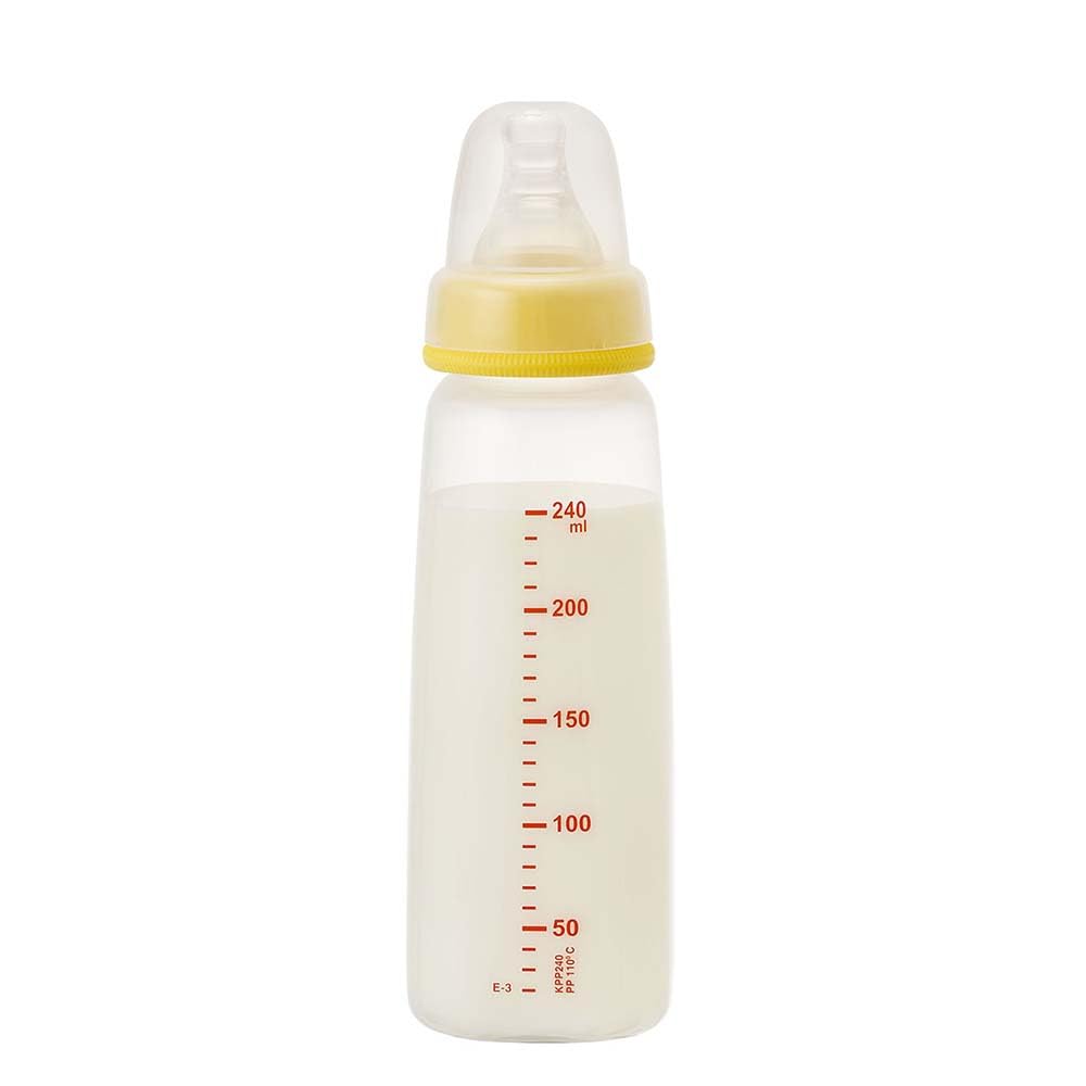 Pidgeon Baby Bottle Slim Type 240ml High-quality Plastic Adopted by Medical Institutions Lightweight and Shatter-resistant