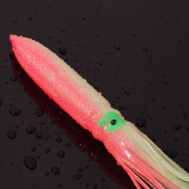 10Pcs Soft Lure Squid Skirts 8cm Artificial Baits Lures Saltwater Trolling Lure Artificial Baits Fishing Accessories